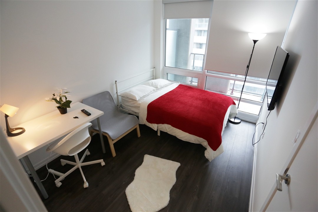 Master Bedroom - 1100 King St W -  Toronto- Liberty Village